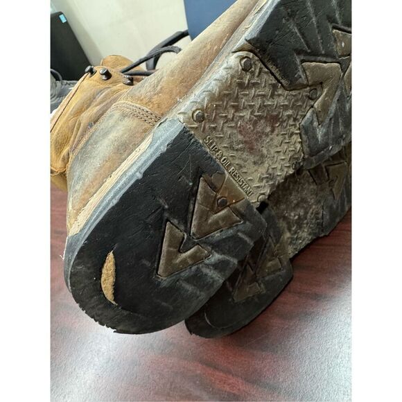 Rocky Men’s Steel Toe Work Boots Size 10.5 - Picture 9 of 10